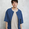 (ST463) Cool Touch Tech Mesh Contrast Shirt