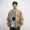 (JK351) Tech 2 Ways Collarless Jacket