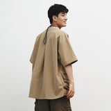 (JK351) Tech 2 Ways Collarless Jacket