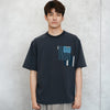 (TP1637) Sashiko Pocket Tee