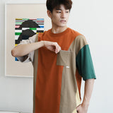 (TP1621) Colorblock Tee
