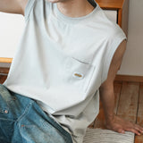 (VT1672) Cool Touch Drawstrings Tank Top