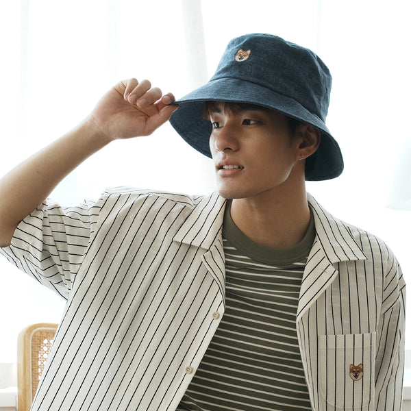 (AH275) Embroidery Logo Bucket Hat