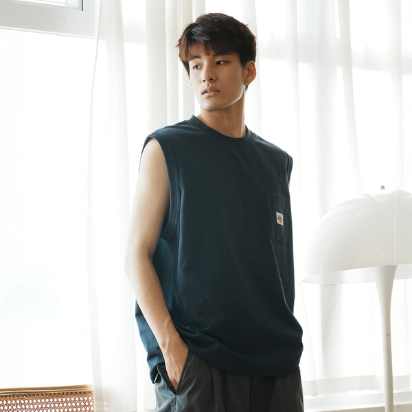 (VT1672) Cool Touch Drawstrings Tank Top