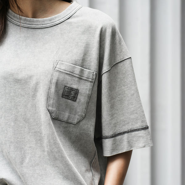 (TP1688) Wash Boxy Tee