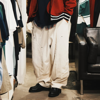 (PT425) Washed Corduroy Work Pants