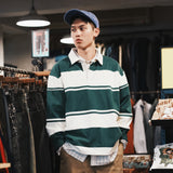 (TP1767) 橫間長袖欖球Polo