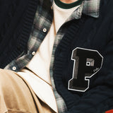 (CD110) 學院風針織冷外套