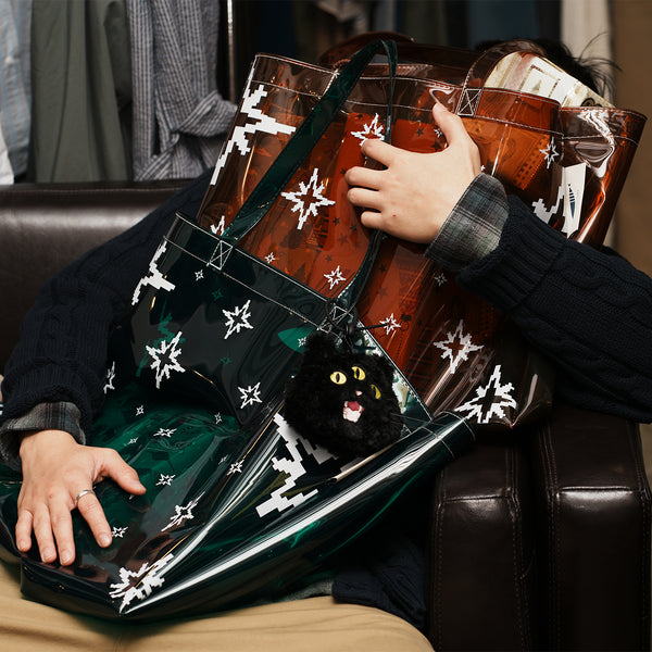 (BA566) Xmas Big Shopping Tote