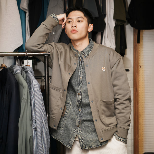 (CD108) Crewneck Cardigan