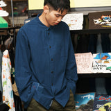 (ST481) Indigo Tie Shirt
