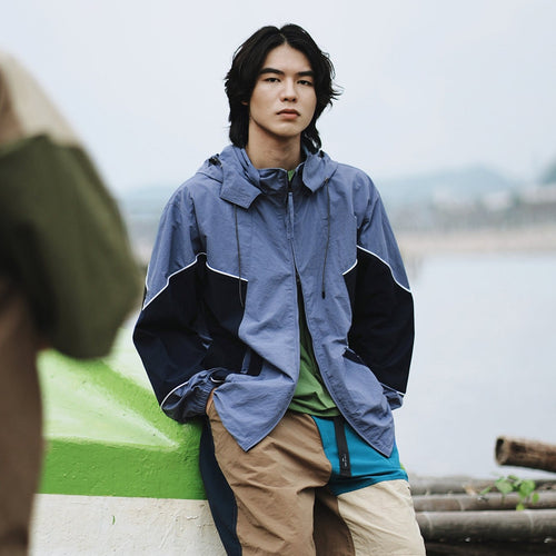 (JK352) 2 Ways Windbreaker Jacket