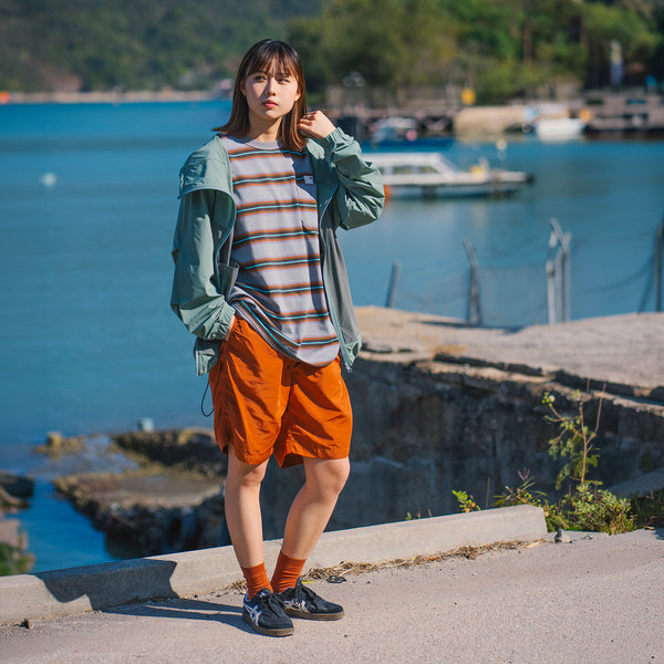 (SP440) 2 Tone Summer Shorts