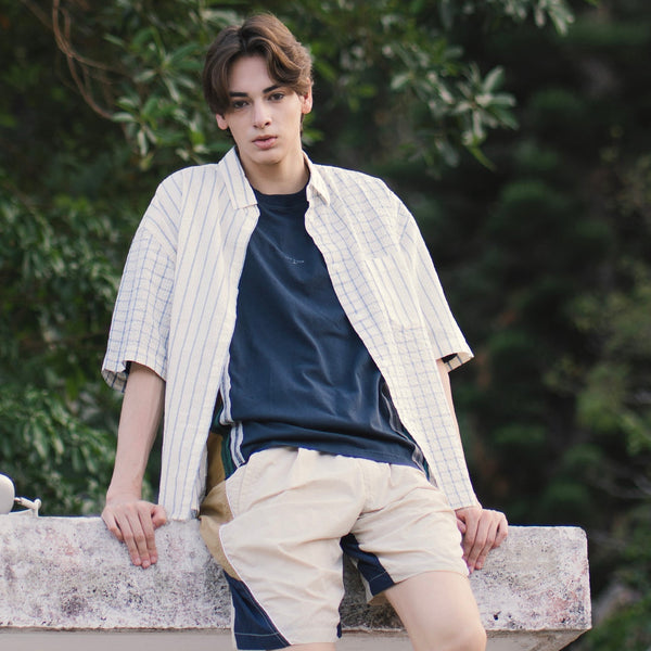 (ST508) Stripes & Checks Shirt