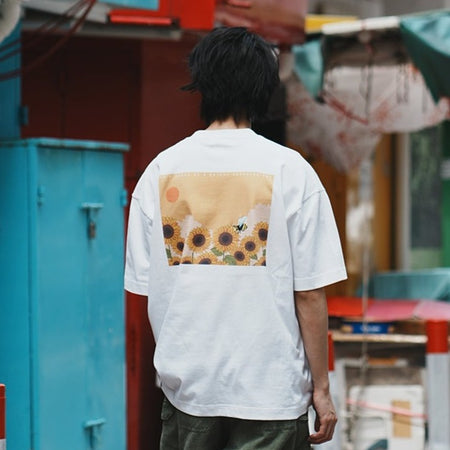 (ZT1433) Splatter Dog Pocket Tee