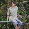 (TP1837) Henley Neck Tee
