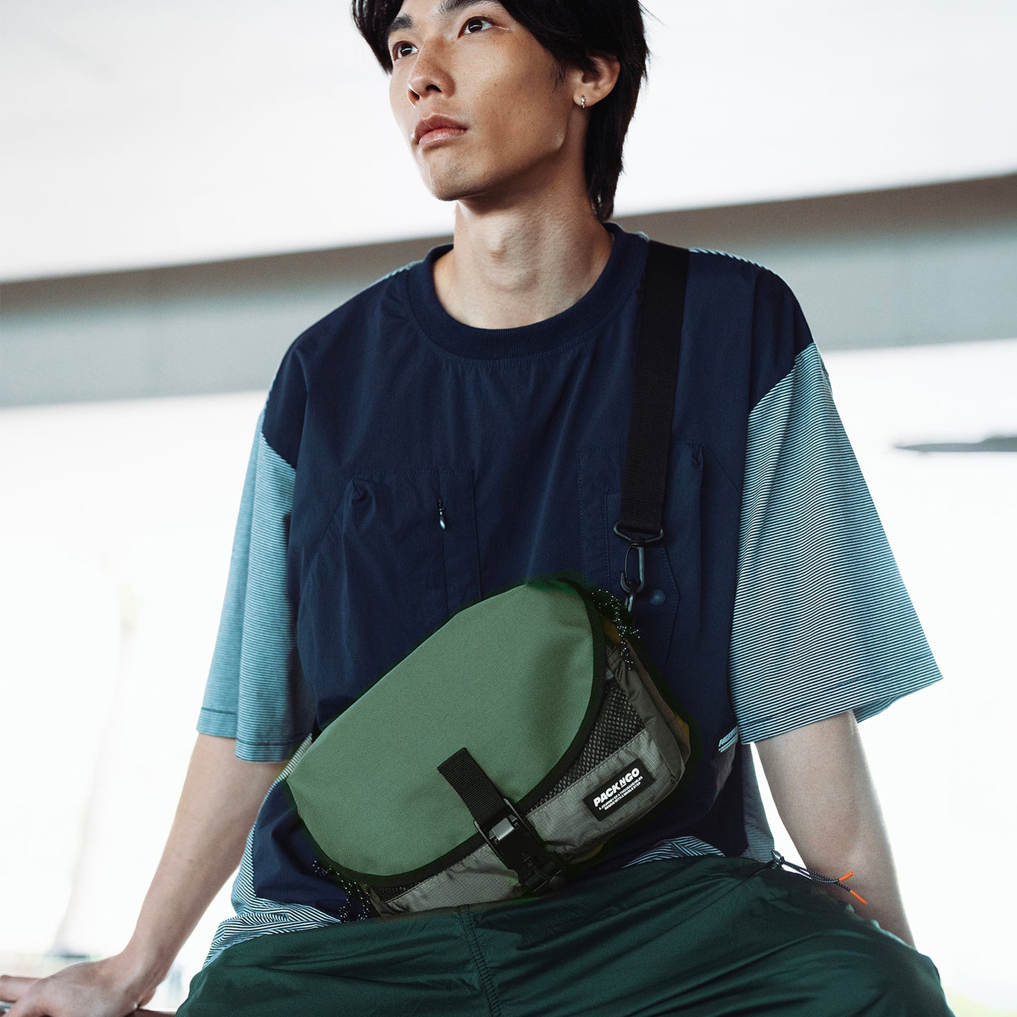 (BA259) Detachable Shoulder Bag