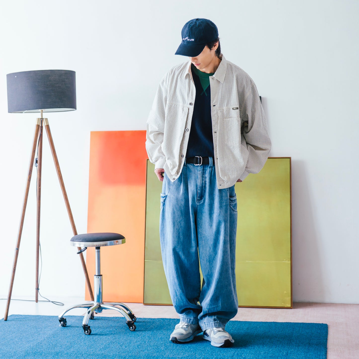 (JK433) Seersucker Jacket