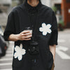 (ST380) Sakura Patch Short Sleeve Shirt