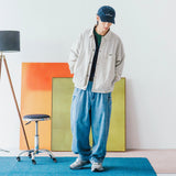 (PT391) Curved Wide Denim
