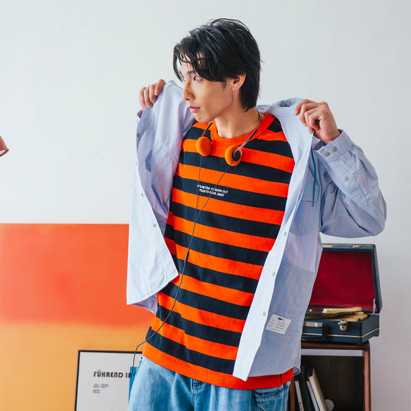 (TP1813) Kurt Outline Embroidery Tee