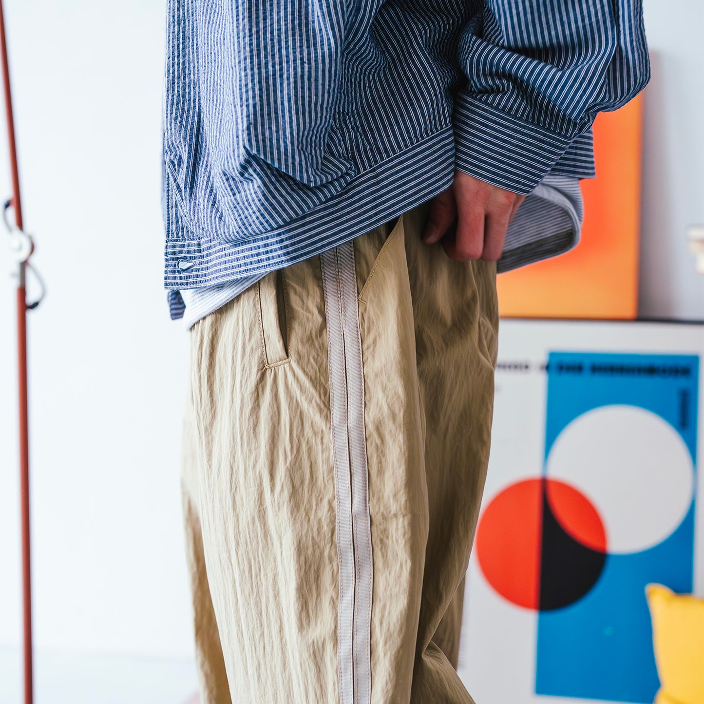 (PT437) Wide Track Pants