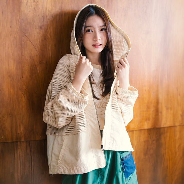 (JK437) Mesh Jacket