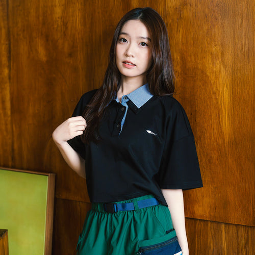 (TP1807) Cropped Polo