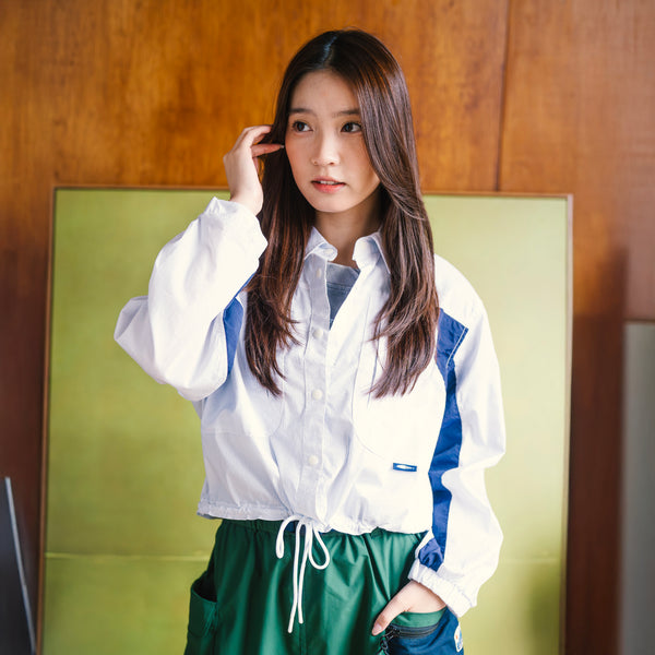 (BL010) Cropped Blouson