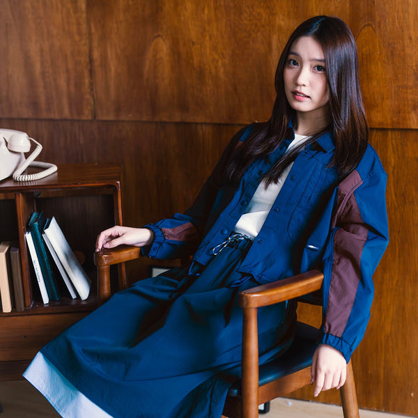 (BL010) Cropped Blouson