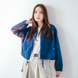 (BL010) Cropped Blouson