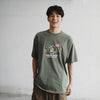 (EX455) PVC Bubble Patch Graphic Tee