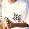 (EX685) Embroidery Pocket Tee