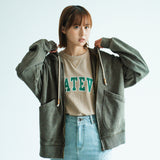 (JK410) 洗水重磅外套