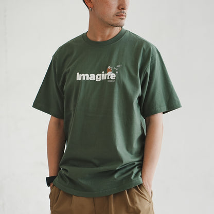 (ZT1608) Imagine 繡花 Tee