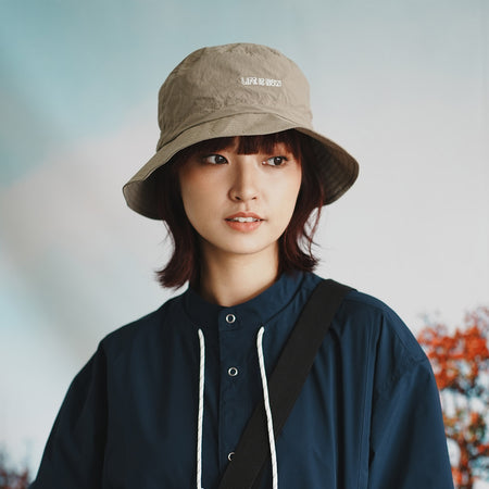 (AC227) Indigo 5 Panels Camp Cap