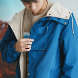 (JK326) 2 Face Crazy Patch Mountain Parka