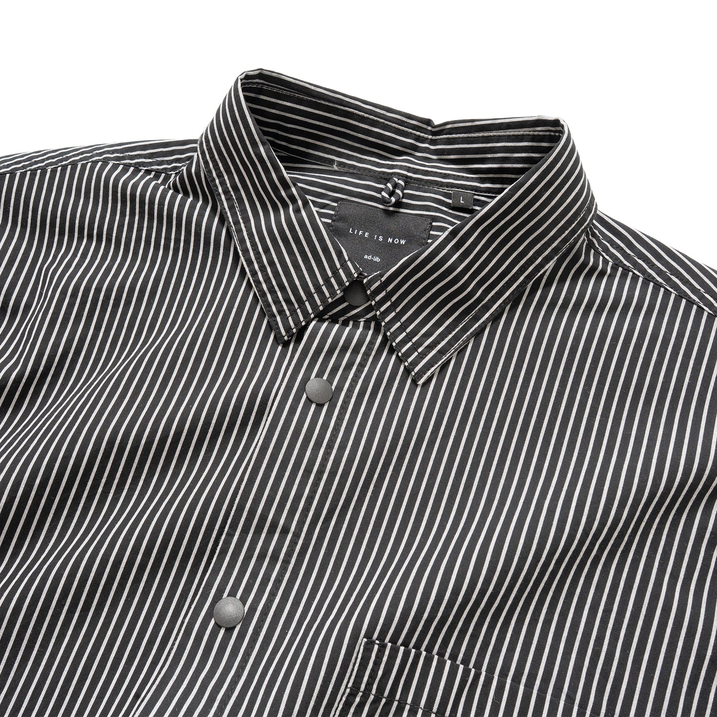 (ST452) Contrast Stripes Shirt