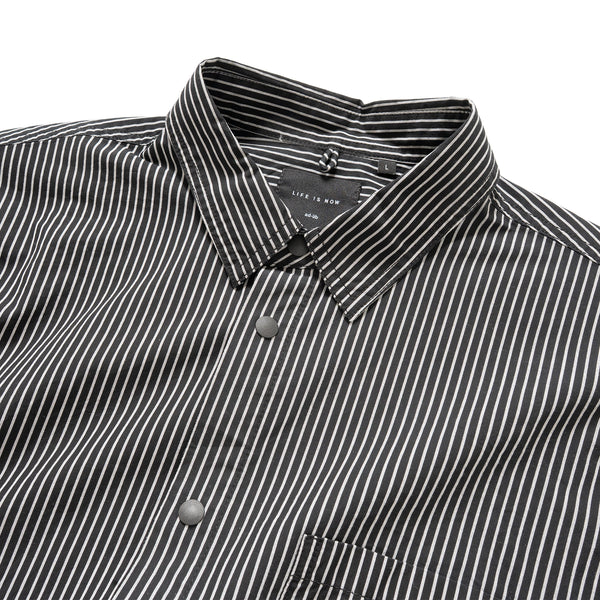 (ST452) Contrast Stripes Shirt
