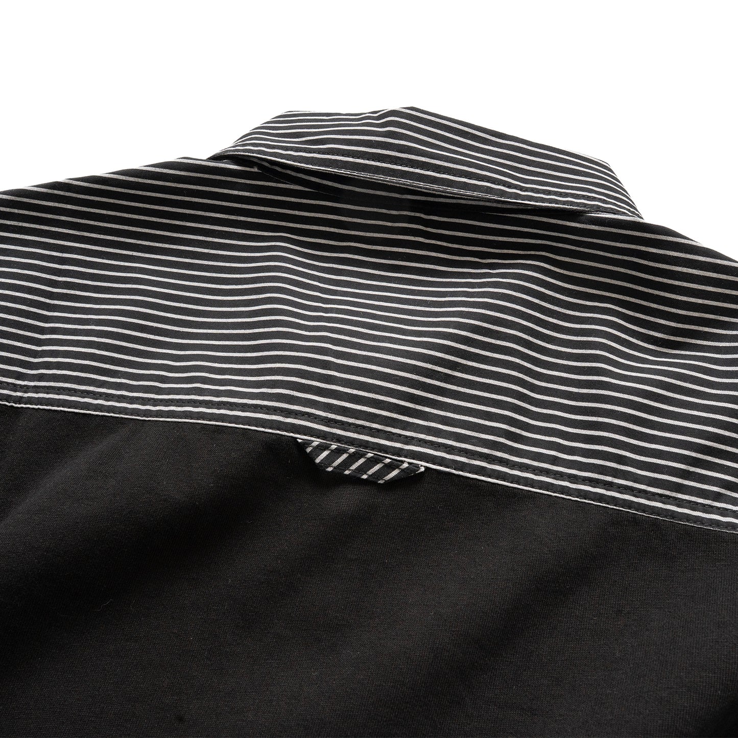 (ST452) Contrast Stripes Shirt
