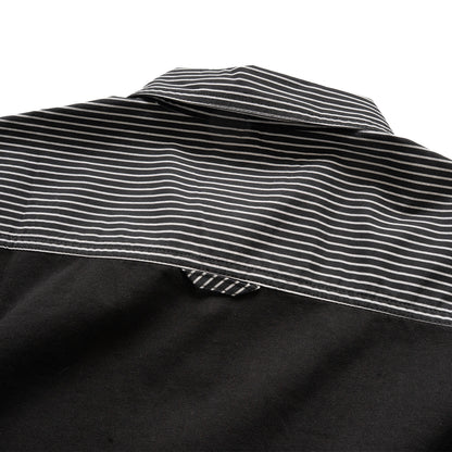 (ST452) Contrast Stripes Shirt