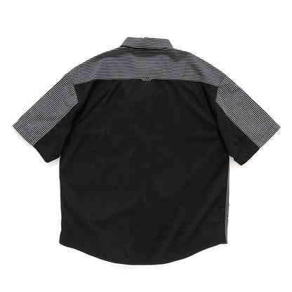 (ST452) Contrast Stripes Shirt