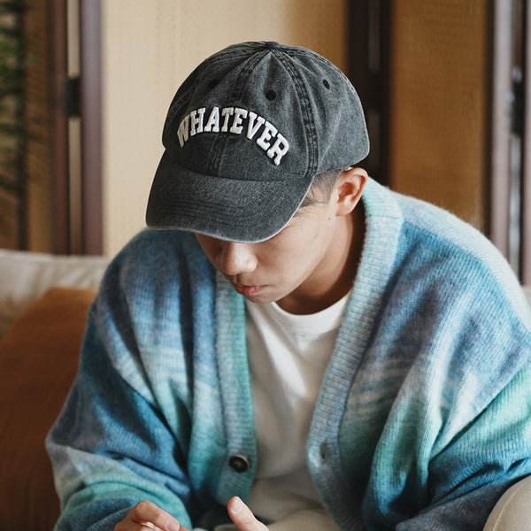 (AC263) Heavy Wash Embroidery Cap