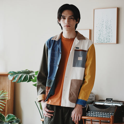 ジャケット・アウター ANREALAGE 24SS PANEL PATCHWORK LONG MA-1 DSC08332_478800d5-4c03-43f5-
