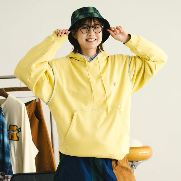 (SW521) Logo Embroidery Hoodie