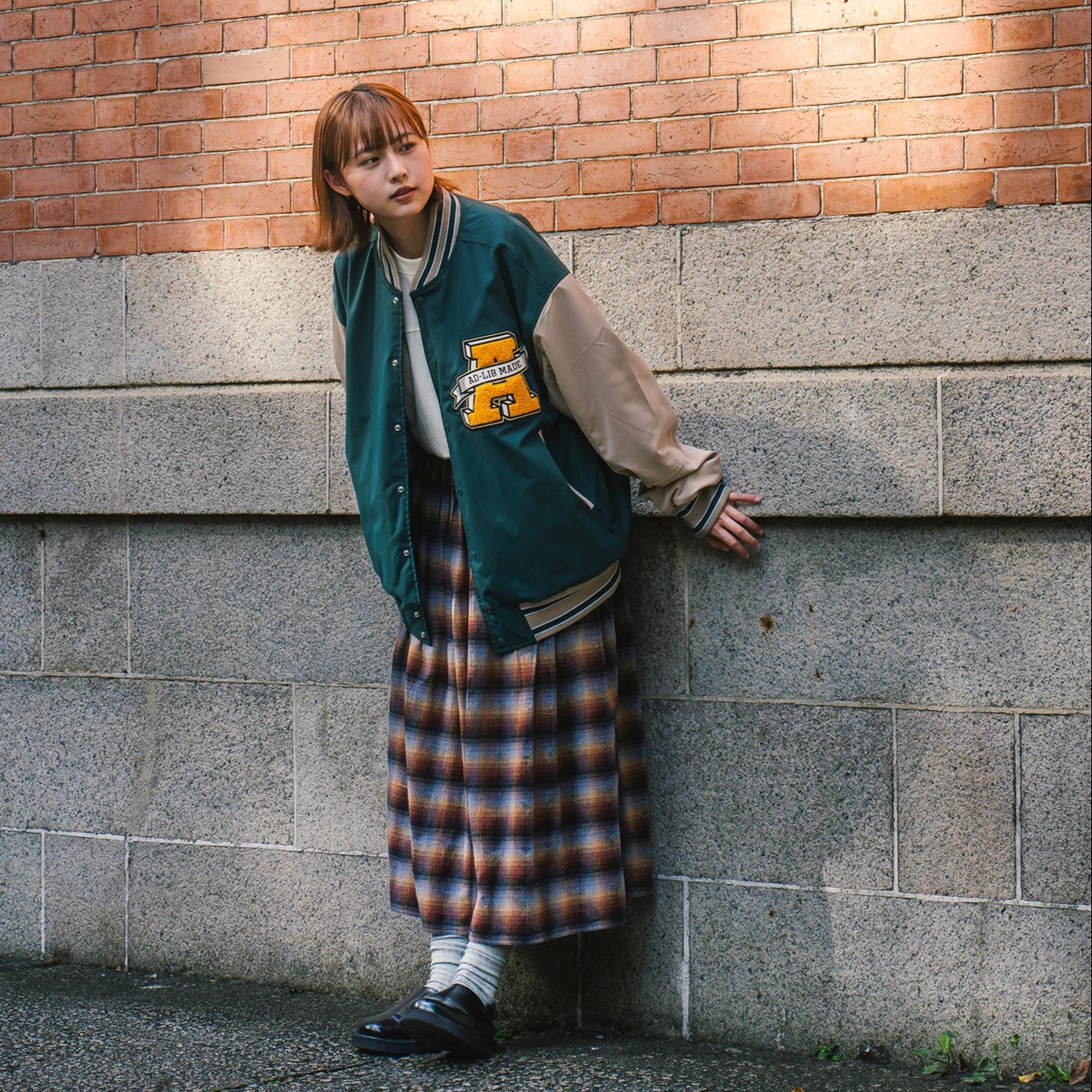 (JK407) Baseball Jacket