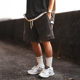 (YP401) Washed Easy Shorts