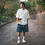 (YP401) Washed Easy Shorts