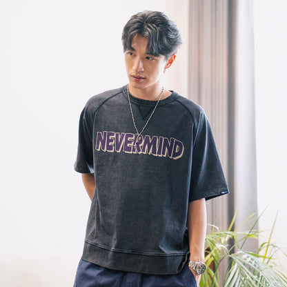 (TP1923) Nevermind Washed Sweat Tee