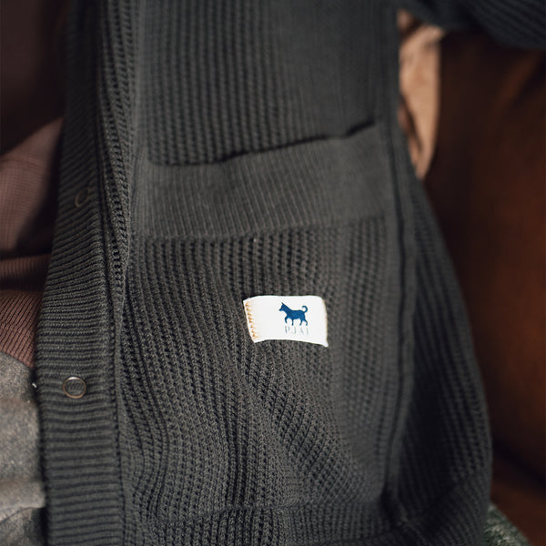 (CD106) Knit Mesh Cardigan